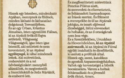 Görögkatolikus egyházunk 2025. szeptember 1-jétől visszatér a Hiszekegy eredeti, az I. (Nikaia, 325) és II. (Konstantinápoly, 381) egyetemes zsinaton megfogalmazott szövegéhez. Ez a döntés a Hierarchák Tanácsának határozata, amely egyházunk ősi hagyományához és az egész kereszténység közös hitéhez igazodik.