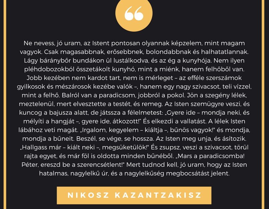 Karácsony: az újjáteremtés ünnepe – gyónás: az újjáteremtés szentsége.